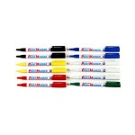 ARTLINE 440 PERMANENT PAINT MARKER 1.2MM BULLET TIP 6 COLOUR ASSTD BOX 12