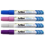 ARTLINE GLASS MARKER 2MM ASSORTED BOX 12