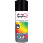 PAINT SPRAY GALMET BLACK SATIN 350GM