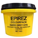 FLOORING COLOUR PACK DARK GREY 1KG EPIREZ