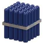 WALL PLUG BLUE 8 X 25MM