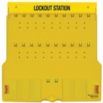 PADLOCK STATION BASE AND COVER UNFILLED 20 LOCK