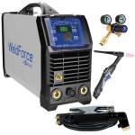 WELDER WELDFORCE WF-205MST 200AMP MIG/STICK/TIG 240V 15A SYNERGIC DIGITAL