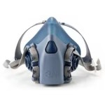 RESPIRATOR HALF FACE LARGE 7500 SERIES 7503 3M