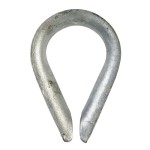 THIMBLE WIRE ROPE GAL 13MM