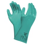 GAUNTLET SOL-KNIT 39-122 NITRILE COTTON 36CM LENGTH SIZE 10 PACK 12
