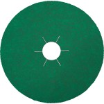 FIBRE DISC (FS966) CERAMIC / GREEN / STAR HOLE 115 X 22MM X 60G