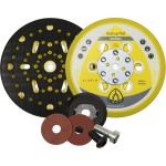 BACKING PAD (HST545) VELCRO DISCS / MULTIHOLE / MEDIUM 150MM