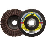 FLAP DISC (SMT800) SPECIAL / NON-WOVEN / 12DEG / MAROON 125 X 22MM MED