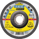 CUT OFF WHEEL (A46TZ) U/THIN D/C S/STEEL INOX HARD 12200RPM 125 X 2 X