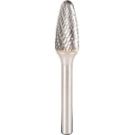 BURR TUNGSTEN CARBIDE (HF100F) BALL NOSE CONE/12.7X25X6MM