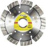 DIAMOND BLADE (DT612UT) SEGMENTED TURBO EDGE / UNIVERSAL / 230 X 22MM