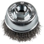 BRUSH CUP WIRE CRIMPED 65MM X 0.30MM X M14-2.0 KLINGSPOR