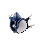 RESPIRATOR HALF FACE ORGANIC VAPOURS/DUST SER4000 A1B1E1P2 4277+ 3M
