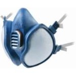 RESPIRATOR HALF FACE MULTI GAS SERIES 4000 A1B1E1K1P2 4279+ 3M