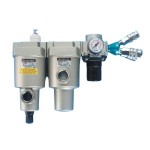 PANEL AIR 3 PORT C/W CEJN FITTINGS 901-00-47 3M