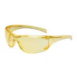 SAFETY GLASSES VIRTUA AP AMBER HARDCOAT LENS 11817-00000-100AS 3M