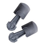 EARPLUGS UNCORDED PISTONZ GREY CL4 P1400 PELTOR BOX 100 PR