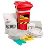 SPILL KIT GENERAL PURPOSE 90L WHEELIE BIN MSKR-90 3M