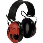 EARMUFFS SPORTTAC FOLDING HEADBAND RED/BLACK MT16H210F-478-RD PELTOR