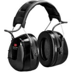 HEADSET WORKTUNES HEADBAND BLACK/YELLOW AM/FM 90541-80025AU PELTOR