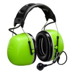 HEADSET HEADBAND CL5 MT73H450A GB HI-VIS GREEN PELTOR 3M