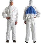 COVERALL PROTECTIVE WHITE 3XL 4540+ 3M