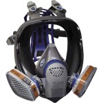 FULL FACE RESPIRATOR WITH SPEECH DIAPHRAGM FF-400 SERIES MEDIUM