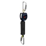 LANYARD RETRACTABLE FALL ARRESTOR REBEL 1.8M TRIPLE ACTION S/S