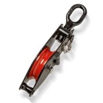 SNATCH BLOCK 200MM 2000KG HOOK SUSPENDED 32MM ROPE