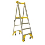 LADDER PLATFORM PRO ALUMINIUM P170-4 JOB STATION 1.2M 170KG AS1892 BAILEY