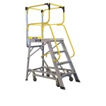 ACCESS PLATFORM 14 LADDERWELD ALUMINIUM 3.86M 200KG AS1892 BAILEY