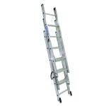 LADDER TRIPLE EXTENSION ALUMINIUM 2M/4.3M 150KG AS1892 BAILEY