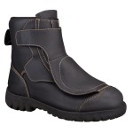 SAFETY BOOTS SMELTER VELCRO CW METGUARD BLACK 8 66-399 OLIVER