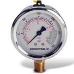 ENERPAC GAUGE G SERIES LOWER MOUNT 63MM FACE 0-300 PSI G2512L