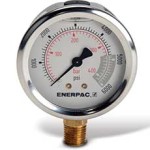 ENERPAC GAUGE G SERIES LOWER MOUNT 63MM FACE 0-6000 PSI G2517L