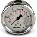 ENERPAC GAUGE G SERIES REAR MOUNT 63MM FACE 0-1000 PSI G2531R