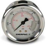 ENERPAC GAUGE G SERIES REAR MOUNT 63MM FACE 0-6000 PSI G2534R