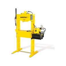 ENERPAC H-FRAME PRESS 100T WITH RC10010 CYLINDER & ELEC PUMP IPE10010A