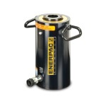 ENERPAC CYLINDER ALUMINIUM SINGLE ACTING HOLLOW 100T X 50MM RACH1002
