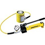 ENERPAC LOW HEIGHT CYLINDER 20T X 45MM & FOOT PUMP SET SCL201FP