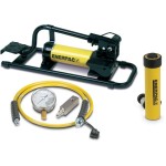 ENERPAC CYLINDER 10T X 257MM & FOOT PUMP SET SCR102FP