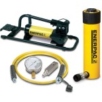 ENERPAC CYLINDER 25T X 50MM & FOOT PUMP SET SCR252FP