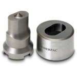 ENERPAC PUNCH AND DIE SET OBLONG HOLE SHAPE 7.9 X 13MM SPD106