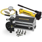 ENERPAC HYDRAULIC PUNCH & STANDARD DIE SET WITH HAND PUMP 35T STP35H
