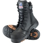 BOOT TINDAL SZ 13 COMPOSITE TOE TPU SOLE SCUFF CAP ZIP BLACK 617561 STEEL BLUE