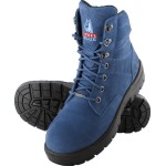 BOOT SOUTHERN CROSS SZ 6 STEEL TOE TPU SOLE ZIP BLUE 312361 STEEL BLUE