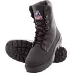 BOOT JARRAH SZ 12.5 STEEL TOE NITRILE SOLE CHEMICAL RESISTANT LACE UP BLACK 322313 STEEL BLUE