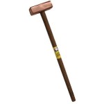 SLEDGE HAMMER COPPER 900MM HARDWOOD HANDLE 14LB