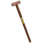 SLEDGE HAMMER COPPER 750MM HARDWOOD HANDLE 7LB